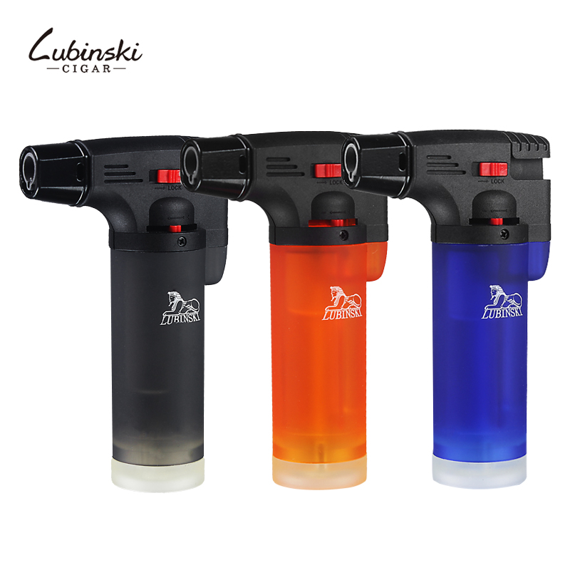Bật Lửa Hột Quẹt Khò Gas 1 Tia Lubinski SK-79 Đẹp Độc Lạ Lửa Khò Mạnh Mẽ Khoang Chứa Gas Trong Suốt Nhìn Thấy Lượng Gas - Nhiều Màu