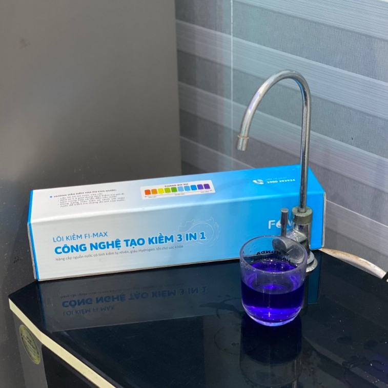 Lõi Lọc Tạo Kiềm Hydrogen Famy FI-MAX 3 IN 1 Hàng Chính Hãng - Lắp Cho Các Loại Máy Lọc Nước R.O