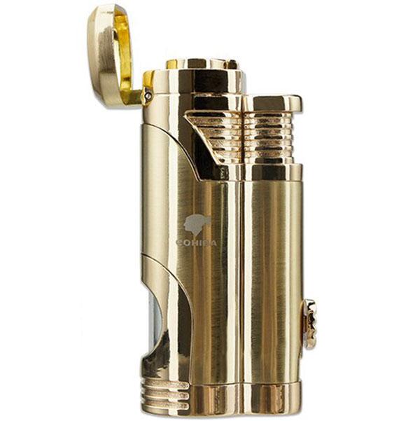 Vỏ Hột Quẹt Bật Lửa khò 2 tia COB-359 thiết Kế Nhỏ Gọn tiện Lợi Lửa Khò Mạnh Mẽ - Dùng Gas Cao Cấp (KHÔNG XĂNG KHÔNG GAS)