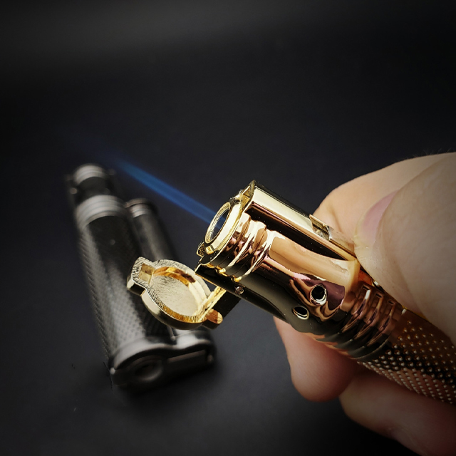 Vỏ Hột Quẹt Bật Lửa Khò 1 Tia COB 3012 Thiết Kế Nhỏ Gọn Độc Lạ Lửa Khò Mạnh Mẽ - Dùng Gas Cao Cấp