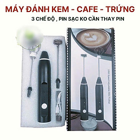 Dụng cụ đánh bọt cà phê cầm tay mini, Máy tạo bọt sữa Chạy Điện Cầm Tay Tiện Lợi