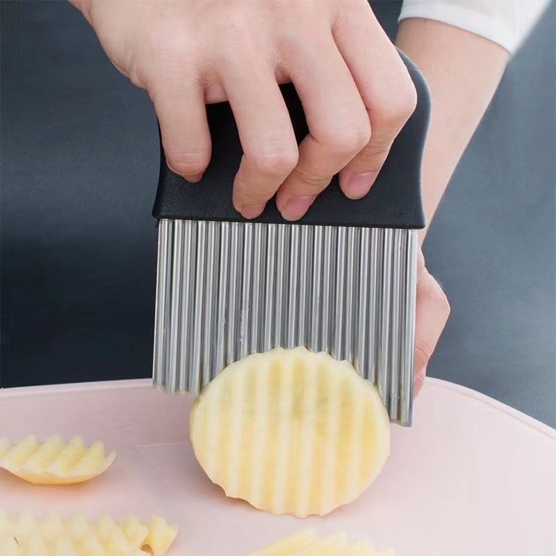 Dụng cụ cắt lát rau củ quả hình sóng cao cấp