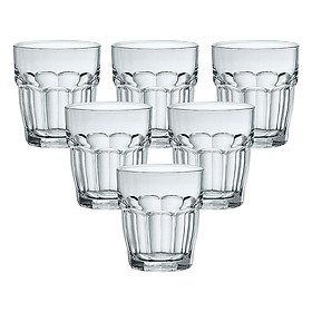 Bộ 6 Ly Thủy Tinh Rock Bar Bormioli Rocco 517520BN1321990 (200ml / Ly)