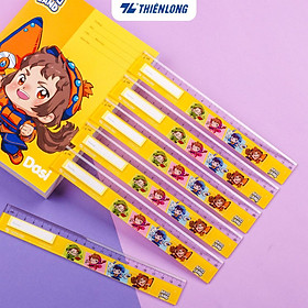 Thước thẳng 20cm Thiên Long TP-SR011/AK - Nhân vật Akooland thế giới học cụ thần kỳ