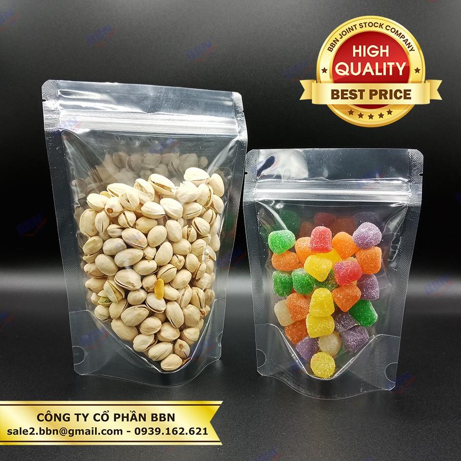 1kg túi trong 2 mặt size 22*30 đựng 1kg
