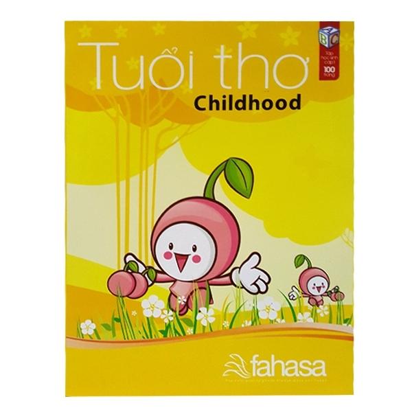 Combo 10 Tập Học Sinh 4 Ô Ly 100 Trang ĐL 80g/m2 - FAHASA + 1 Bao Tập