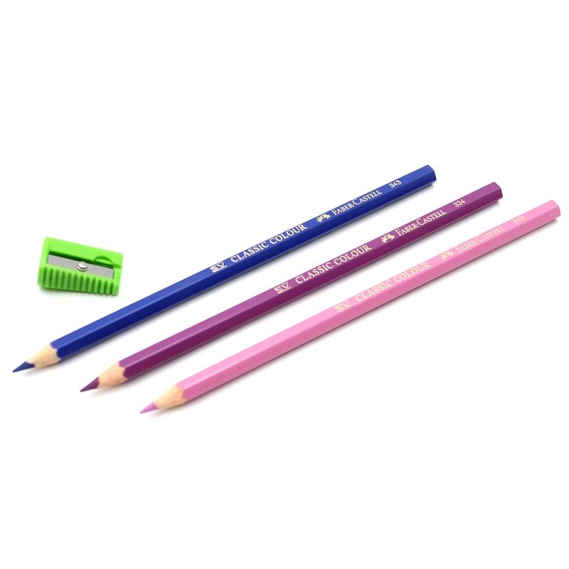 Chì Màu Classic Knight - 36 Màu Dài + Chuốt Faber-Castell-115856