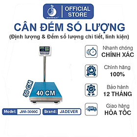 Cân Đếm Số Lượng JWI-3000C - Mặt Bàn Cân 400x500MM