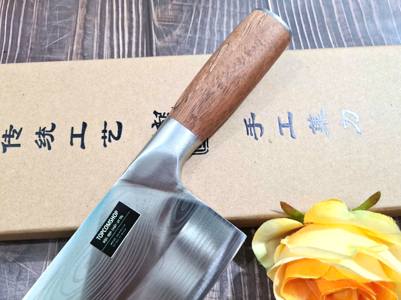 DAO - DAO BẾP NHẬT BẢN SANTOKU MÃ A21 DT124 nt topcoomshop vn