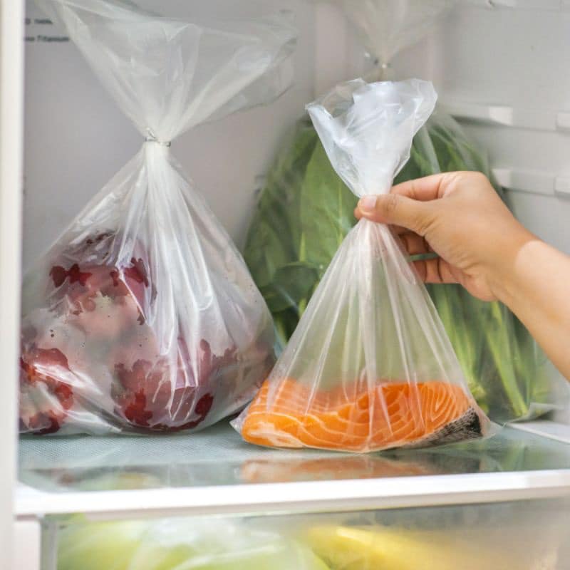 Set 3 cuộn túi đựng thực phẩm tự phân hủy sinh học