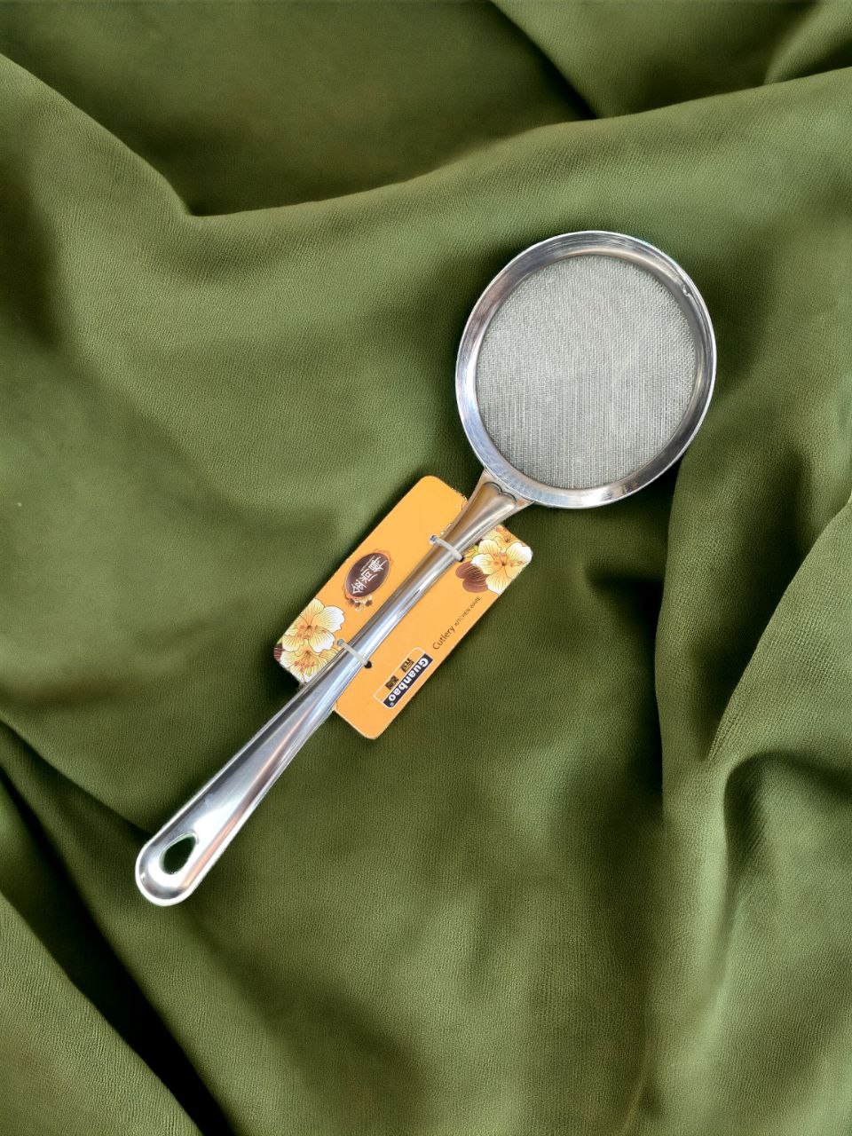 Dụng cụ lọc vớt bọt lọc dầu, hớt bọt, vợt vớt cặn bã inox