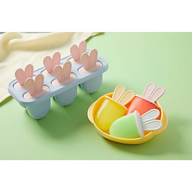 Khuôn làm kem tai thỏ Kari - Nhỏ gọn, tiện dụng và rất an toàn cho sức khỏe - Chính hãng Inochi