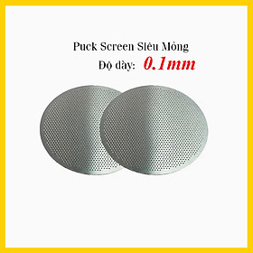 Puck screen | tấm lưới phân phối nước thứ cấp siêu mỏng chỉ 0.1mm cà phê