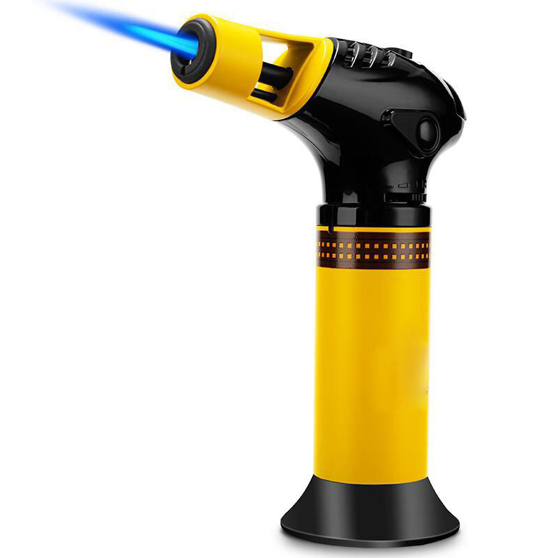 Vỏ Hột Quẹt Bật Lửa Gas Khò Để Bàn 1 Tia Cực Mạnh H193 Nút Bấm Tiện Lợi - Nhiều Màu(KHÔNG CHỨA GAS/XĂNG)