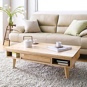 Bàn Trà NB-Natural Gỗ Tự Nhiên Ibie LTTNBNR (110 x 60 cm)
