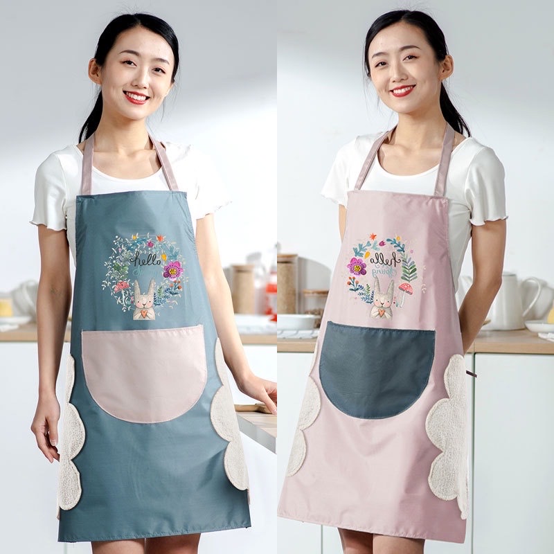 Tạp dề nấu ăn , thiết kế thời trang ,kiểu dáng giản dị ,dễ thương ,có khăn lau tay bên hông ,chống thấm nước , thích hợp cho cả nam và nữ