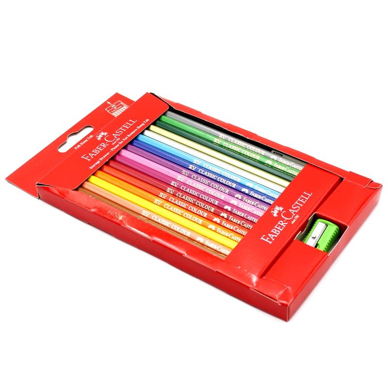 Chì Màu Classic Knight - 36 Màu Dài + Chuốt Faber-Castell-115856