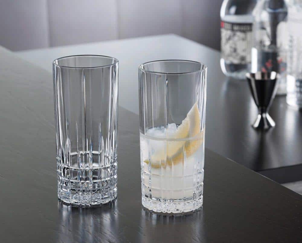 Bộ 2 Cốc Pha Lê Và Khay Đá Spiegelau 4500279 Perfect Ice Cube Hàng chính hãng