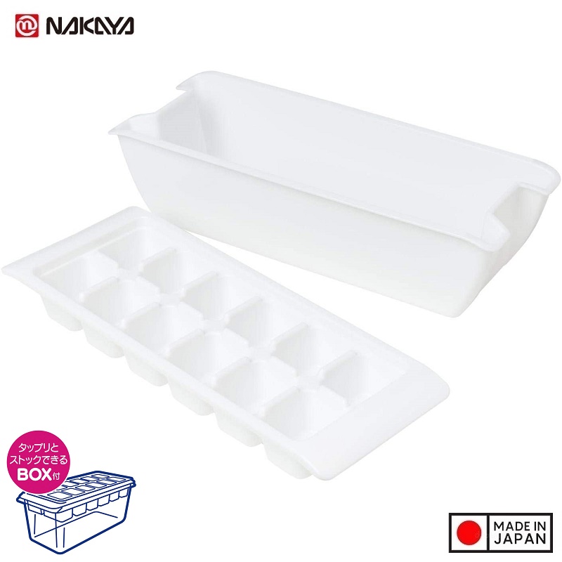 Khay làm đá viên Nakaya - Hàng nội địa Nhật Bản (#Made in Japan)