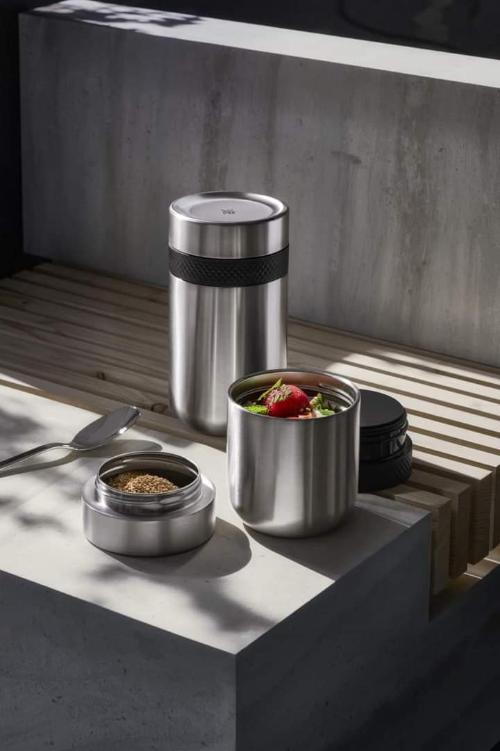 Hộp đựng cơm giữ nhiệt Wmf My2go kèm thìa đũa có hộp đựng Hàng chính hãng