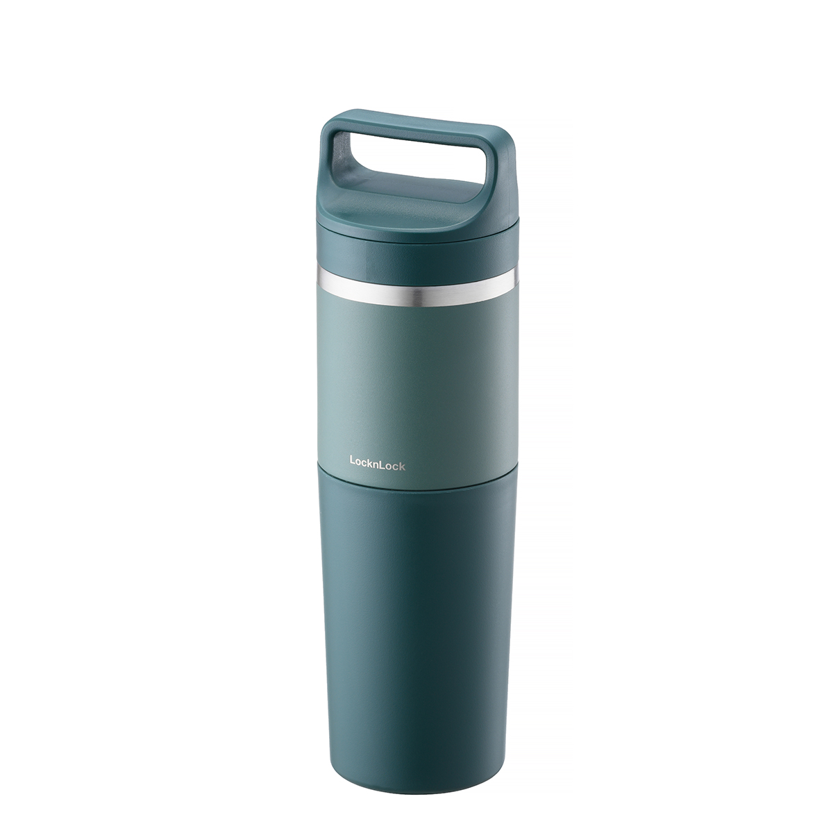 Bình giữ nhiệt Slo 2in1 with tumbler LocknLock LHC4332 (Bình giữ nhiệt và cốc nhựa) 600ml