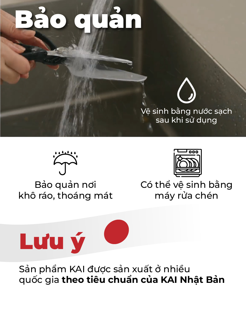Kéo Nhà Bếp Select 100 KAI