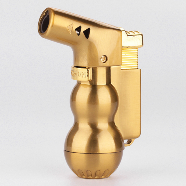 Vỏ Hột Quẹt Bật Lửa Hộp Quẹt Khò Gas Hồ Lô 1 Tia Cực Mạnh Hongbo HB-804 Thiết Kế Đẹp Độc Lạ Cao Cấp - Giao Màu Ngẫu Nhiên