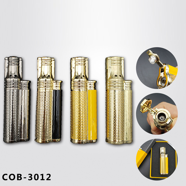 Vỏ Hột Quẹt Bật Lửa Khò 1 Tia COB 3012 Thiết Kế Nhỏ Gọn Độc Lạ Lửa Khò Mạnh Mẽ - Dùng Gas Cao Cấp