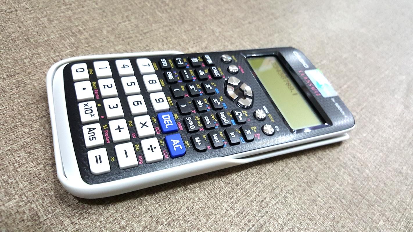 Máy Tính Casio FX 580 VN X - Màu Đen - Tặng Kèm 3 Bút Gel G01 0.5 mm (2 Mực Tím + 1 Mực Xanh)