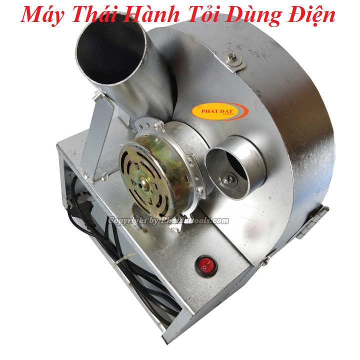Máy thái hành tỏi điện