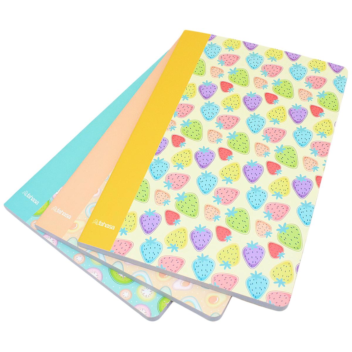 Tập Sinh Viên Pastel Fruits - Kẻ Ô - 200 Trang 70gsm - The Sun 03 (Mẫu Bìa Giao Ngẫu Nhiên)