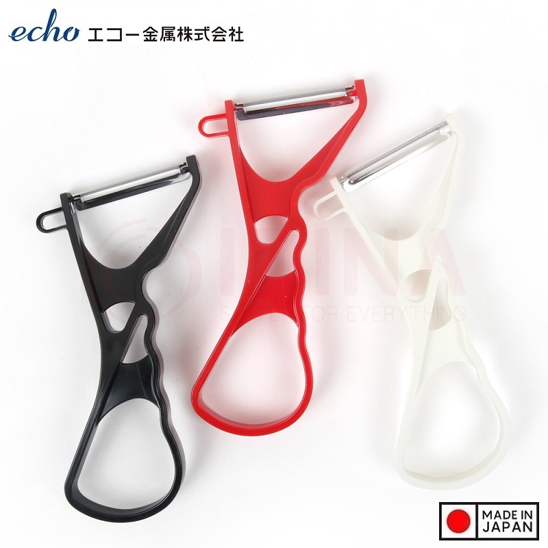 Dụng cụ nạo vỏ lưỡi xoay inox Echo Metal - Hàng nội địa Nhật Bản nhập khẩu chính hãng