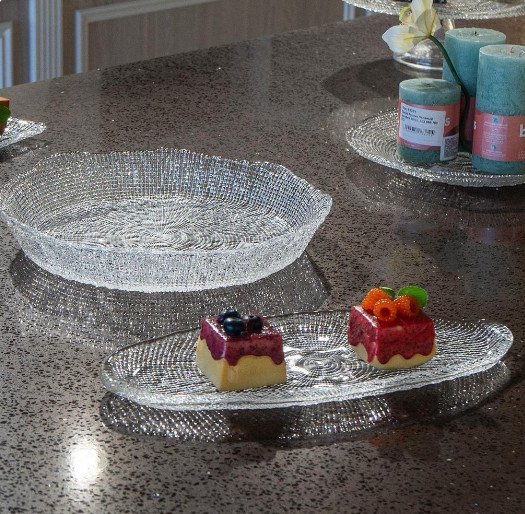 Đĩa IVV Diamante Fruit Bowl 32cm Hàng chính hãng