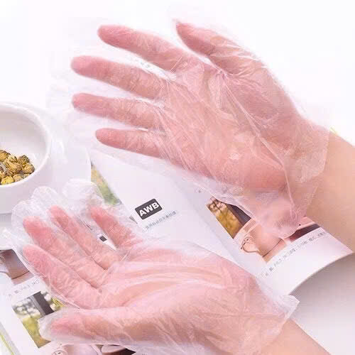 Hộp 200 Găng Tay Nilon Dùng 1 Lần – Siêu Dai, Tiện Lợi, Vệ Sinh An Toàn - HÀNG CHÍNH HÃNG MINIIN