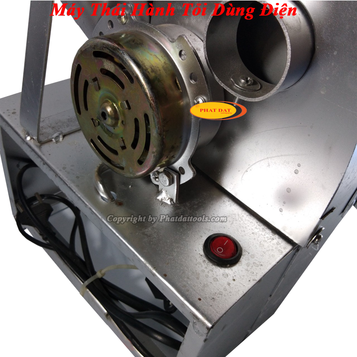 Máy thái hành tỏi điện