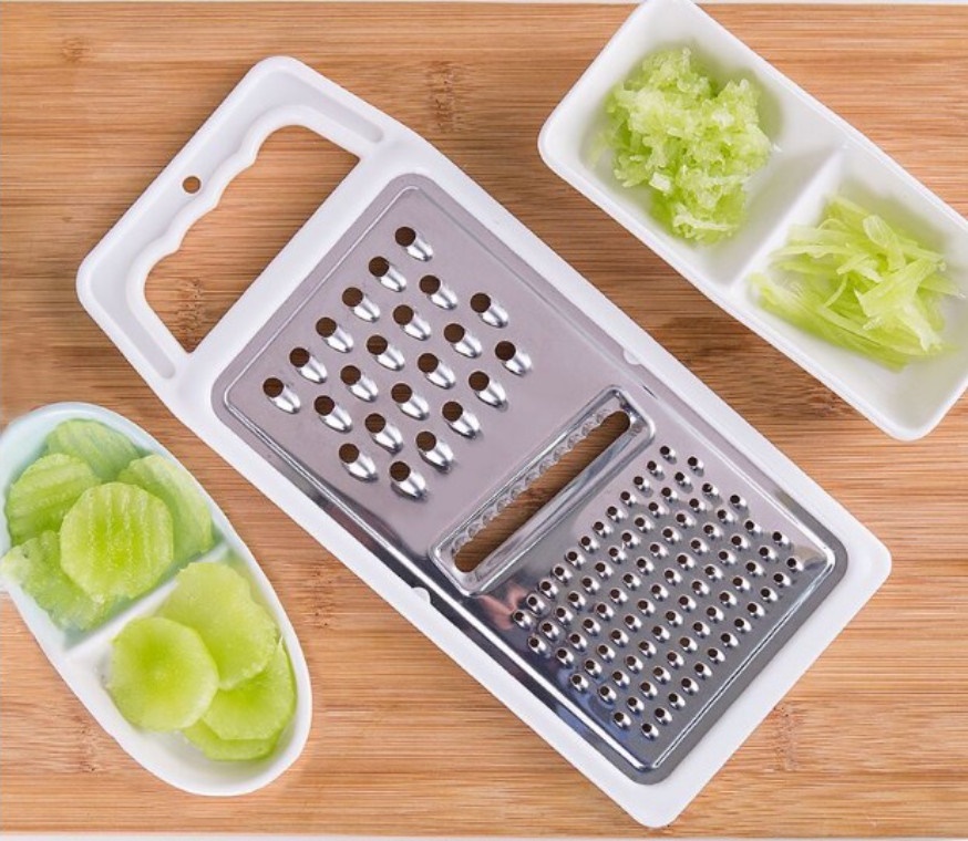 Dụng cụ thái lát, bào sợi cầm tay 3 chức năng Echo - Hàng nội địa Nhật Bản nhập khẩu chính hãng