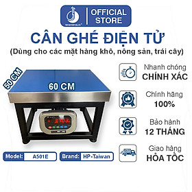 Cân Ghế Điện Tử A501E - Mặt Bàn Cân 500X600MM