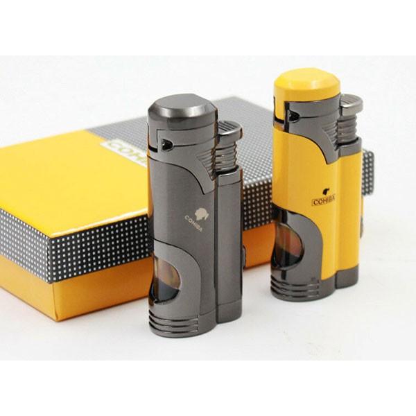 Vỏ Hột Quẹt Bật Lửa khò 2 tia COB-359 thiết Kế Nhỏ Gọn tiện Lợi Lửa Khò Mạnh Mẽ - Dùng Gas Cao Cấp (KHÔNG XĂNG KHÔNG GAS)