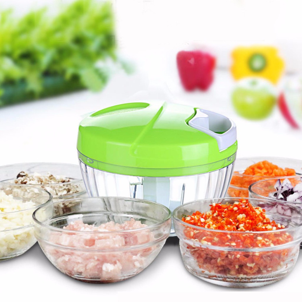 Máy Xay Tỏi Ớt Kéo Tay, Dụng Cụ Xay Nghiền Tỏi Ớt