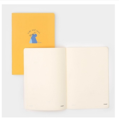 Vở Crabit Ruột Chấm Dot - Hide & Seek Chuột (120 Trang - 183x260mm)