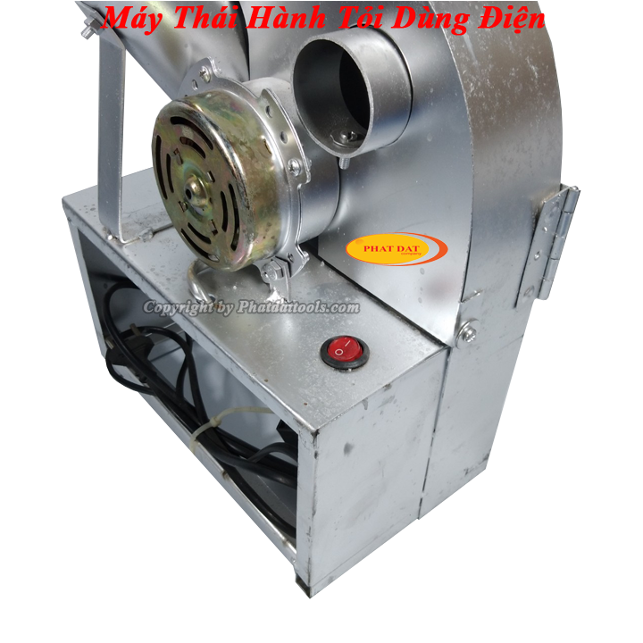 Máy thái hành tỏi điện