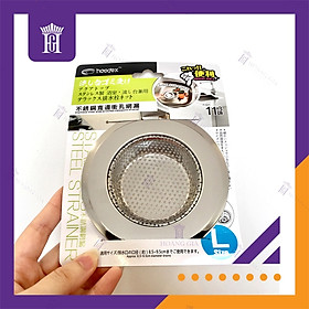 Lọc Rác Inox Bồn Rửa Chén Size L 11.3cm Chặn Rác Inox Chậu Rửa Bát Hoàng Gia Haodex Inox 201 Siêu Bền 2 Mặt Mạ Bóng Chất Lượng Cao – Hàng Nhập Khẩu.