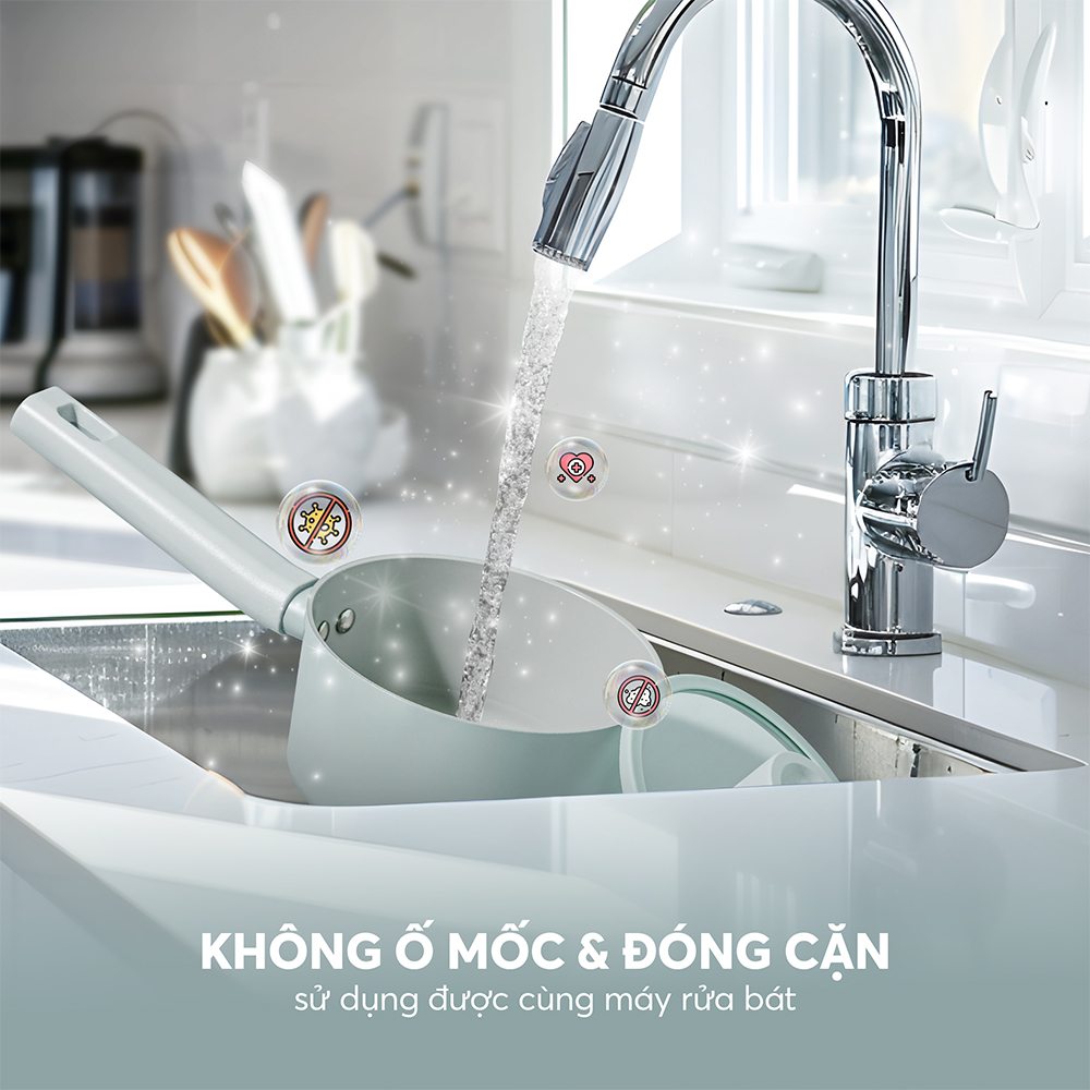 Nồi phủ sứ an toàn Elmich Verona EL-5525SK