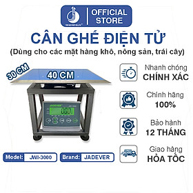 Cân Ghế Điện Tử JWI-3000 - Mặt Bàn Cân 300x400MM