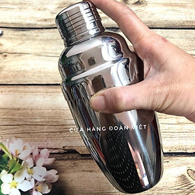 [MỚI] Bình Lắc Shaker Inox Dày 550 cc - Pha Chế Cocktail, Trà Sữa. Chuyên phục vụ Sp Gia dụng, Khuôn làm bánh, Dụng cụ h