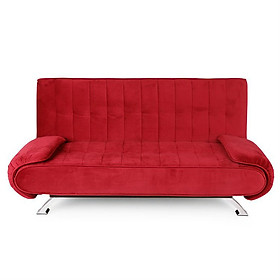 Sofa Giường Luxurious LDV Juno Sofa HCF-17 - Đỏ (200 x 120 cm)