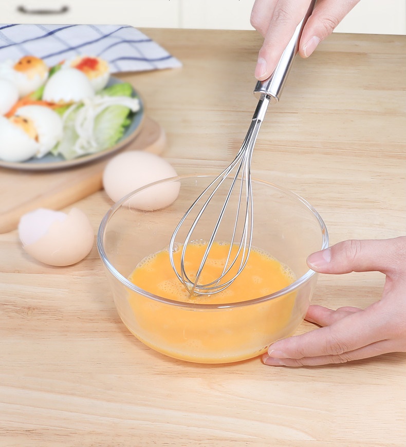 Dụng cụ đánh trứng inox Echo Whipper 250mm - Hàng nội địa Nhật Bản nhập khẩu chính hãng