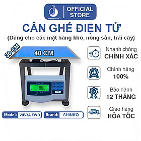 Cân Ghế Điện Tử Vibra FWD - Mặt Bàn Cân 300X400MM