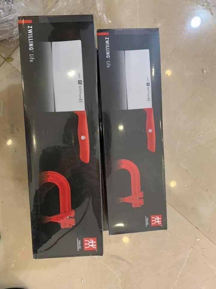 SET DAO THÁI BẢN TO TẶNG KÈM MÀI DAO SIÊU TỐT ZWILLING LIFE - MADE IN GERMANY Hàng chính hãng