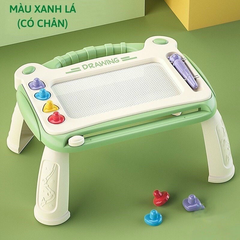 Bảng viết tự xoá, bảng vẽ tự xoá, kèm 4 chân tiện lợi, đồ chơi giáo dục sớm cho bé, đồ chơi trẻ em HT SYS - HÀNG NHẬP KHẨU